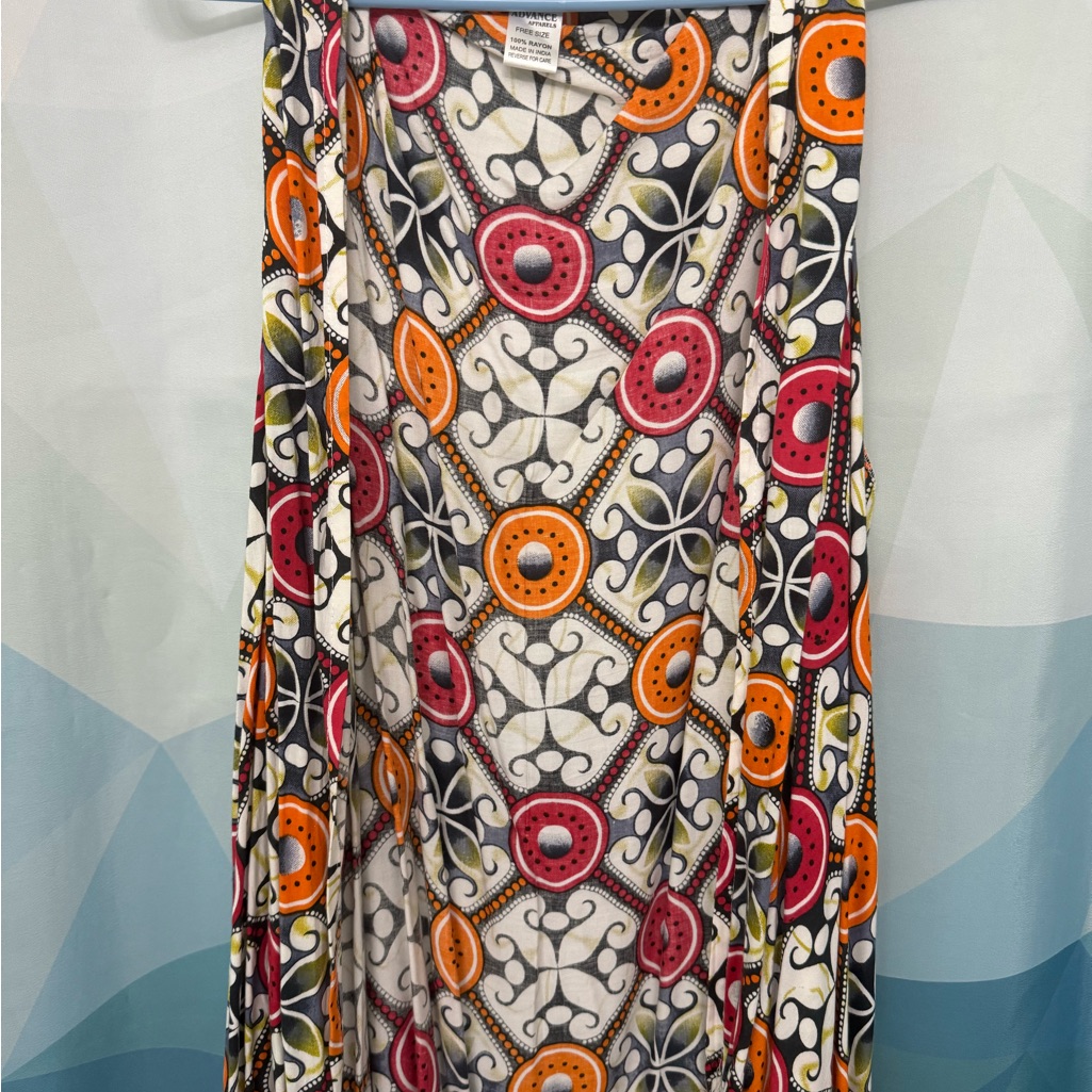 Colorful Geometric Print Vest